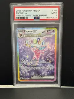Pokemon TCG - Espeon ex 155/131 - Prismatic Evolutions - PSA 9 - Image 1