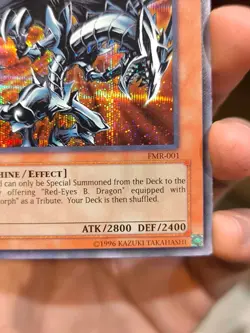 Yugioh Red-eyes Black Metal Dragon FMR-001 *LP* - Image 5