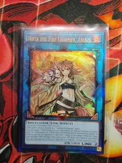 Yu-Gi-Oh! Hiita the Fire Charmer, Ablaze - RA04-EN074 - Collector's Rare - Image 2