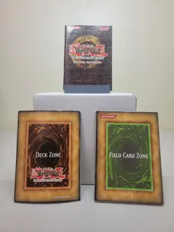 Yu-Gi-Oh! TCG Official Rulebook 6.0 + 2 Paper Playmats Lot – Vintage Collectible - Image 1