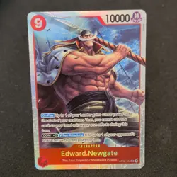 One Piece Bandai Edward.Newgate OP02-004 Paramount War Character Special Card - Image 1