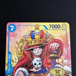 One Piece Monkey.D.Luffy 2nd Anniversary Stamped Promo P-043 NM - Image 2