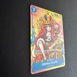 One Piece Monkey.D.Luffy 2nd Anniversary Stamped Promo P-043 NM - Image 4