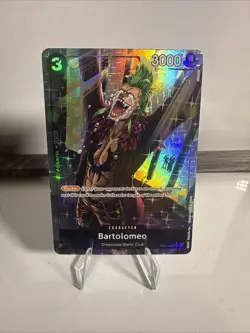 One Piece TCG PRB-01 Bartolomeo OP04-089 Alt Art The Best English - Image 1