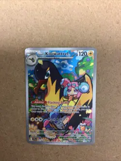 Pokemon TCG Iono's Kilowattrel Card Journey Together IR 163/159 - Image 1