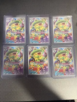 Pokemon TGC Illustration Rare Ludicolo 095/094 6 Card Lot - Image 1