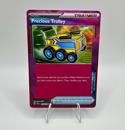 Pokemon Precious Trolley 185/191 Surging Sparks Ace Spec Rare Trainer Item Card - Image 1