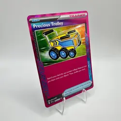 Pokemon Precious Trolley 185/191 Surging Sparks Ace Spec Rare Trainer Item Card - Image 2