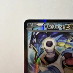 Blastoise EX XY122 XY Black Star Promo Holo LP Pokemon Card - Image 2