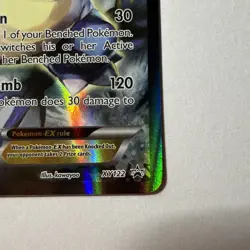 Blastoise EX XY122 XY Black Star Promo Holo LP Pokemon Card - Image 4
