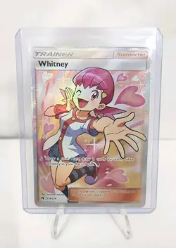 Pokemon TCG Whitney (Full Art) SM-Lost Thunder 214/214 Pokemon Card - Image 1
