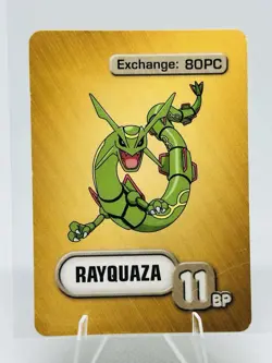 2005 Pokemon Master Trainer Board Game Pokemon Cards Legendary Rayquaza - Image 1