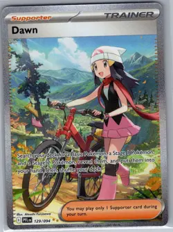Dawn 129/094 SIR ME02: Phantasmal Flames - Pokemon Card - NM - Image 1
