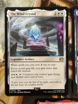 Fire Water Wind Darkness Earth Crystal Set (Regular) Final Fantasy English - NM - Image 2