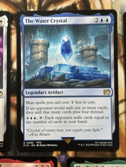 Fire Water Wind Darkness Earth Crystal Set (Regular) Final Fantasy English - NM - Image 3