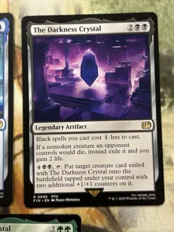 Fire Water Wind Darkness Earth Crystal Set (Regular) Final Fantasy English - NM - Image 4