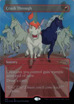 Crash Through - Foil - Secret Lair Saturday Morning D&D - 591 NM - Image 2