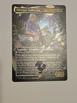 Estinien Varlineau (Borderless) (Chocobo Track Foil) R Commander: FIC 474 MTG NM - Image 2