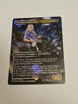 Estinien Varlineau (Borderless) (Chocobo Track Foil) R Commander: FIC 474 MTG NM - Image 4