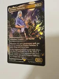 Estinien Varlineau (Borderless) (Chocobo Track Foil) R Commander: FIC 474 MTG NM - Image 5
