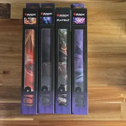 Ultra PRO Magic: The Gathering Standard CCG Playmat Lot, 4 Multicolor 2022 - Image 1