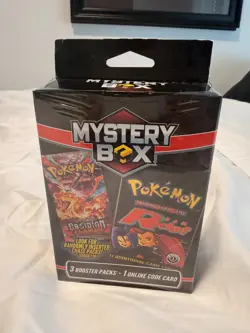 NEW Sealed Pokemon Team Rocket Mystery Box 3 Booster Packs (Seeded Chase Pack) - Image 1