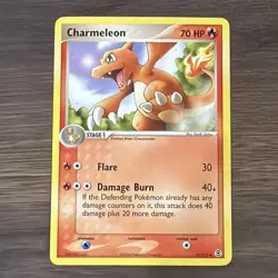 1x Charmeleon 31/112 Fire Red & Leaf Green Pokemon Card NM/MINT 🔥 - Image 1