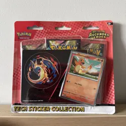 Pokemon TCG Mega Evolution Ascended Heroes Tech Sticker Collection Charmander - Image 1
