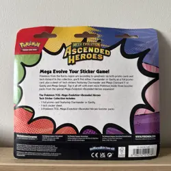 Pokemon TCG Mega Evolution Ascended Heroes Tech Sticker Collection Charmander - Image 2