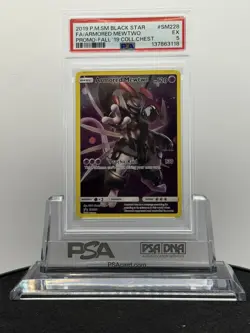 Pokemon TCG Armored Mewtwo Holo Black Star Promo - Image 1