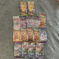 POKEMONS SEALED 16 PACK LOT OF VARIETY POKEMON PACKS MUST SEE MUST GO 🔥🔥🔥 - Image 2