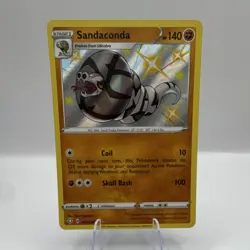 Pokemon Sandaconda SV071/SV122 Shining Fates: Shiny Vault Shiny Holo Rare - Image 1