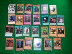 Lot of 26 1996 Kazuki Takahashi Konami Yu-Gi-Oh! Trading Card TCG & 1st Edition - Image 1