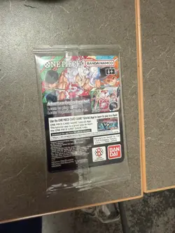 One Piece CCG Monkey D. Luffy US Voyage Promo Holo Card ( SEALED ) - Image 1