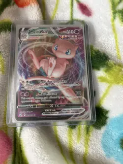 Pokemon Mew VMAX 114/264 Fusion Strike Ultra Rare Full Art Holo English Card - Image 1