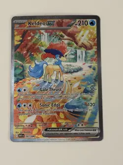 Keldeo ex 167/086 SIR SV: White Flare - Pokemon Card - NM - Image 1