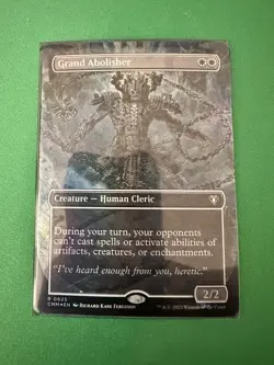 Grand Abolisher (Borderless foil) - MTG CMM - M/NM Unplayed FAST2SHIP!! - Image 1