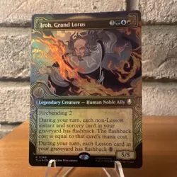 Magic: The Gathering Iroh, Grand Lotus Rare Foil Avatar: The Last Airbender 0349 - Image 1
