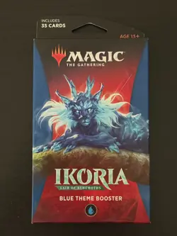 Magic The Gathering Ikoria Lair Of Behemoths Blue Theme Booster Factory Sealed - Image 1