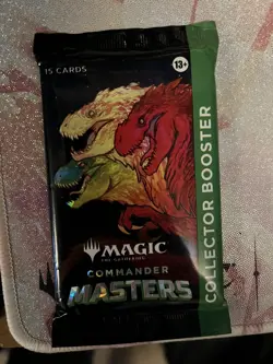 2023 New Sealed Magic MTG Commander Masters (CMM) Collector Booster Pack ENG - Image 1
