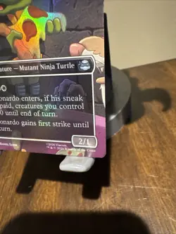 Leonardo, Leader in Blue (Borderless) Teenage Mutant Ninja Turtles Foil - Image 4