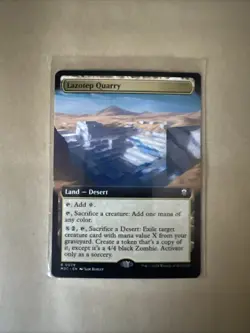 MTG Lazotep Quarry M3C 0079 R NM Regular Extended Art - Image 1