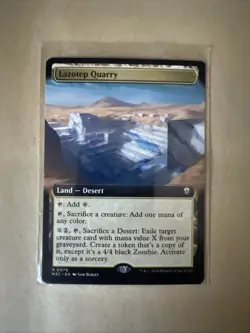 MTG Lazotep Quarry M3C 0079 R NM Regular Extended Art - Image 2