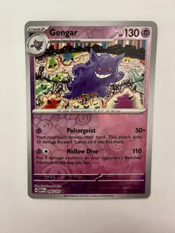 Gengar 094/165 - Scarlet & Violet 151 Reverse Holo - Pokemon TCG - NM - Image 1