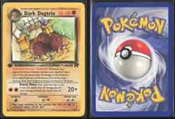 Pokemon TCG | Dark Dugtrio 23/82 | Team Rocket Rare 1st Edition | Lightly Played - Image 1
