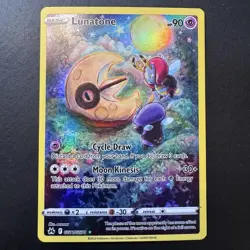 Pokemon TCG - Lunatone GG11/GG70 Crown Zenith - Ultra Rare Holo - NM - Image 3