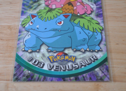 Pokemon TV Animation Edition #03 Venusaur Topps Blue Label - Image 3