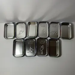 5 EMPTY Pokemon TCG Paldean Fates Mini Tins - EMPTY NO PACKS - Image 3