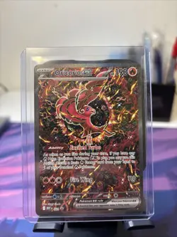 Oricorio ex 024 Phantasmal Flames Black Star Promo Full Art Pokemon TCG MINT - Image 1