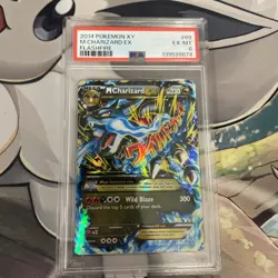 2014 POKEMON XY FLASHFIRE #69 M CHARIZARD EX PSA 6 - Image 5